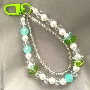Beaded Dangler Charm - Elegant Accessory ✨ Keychain